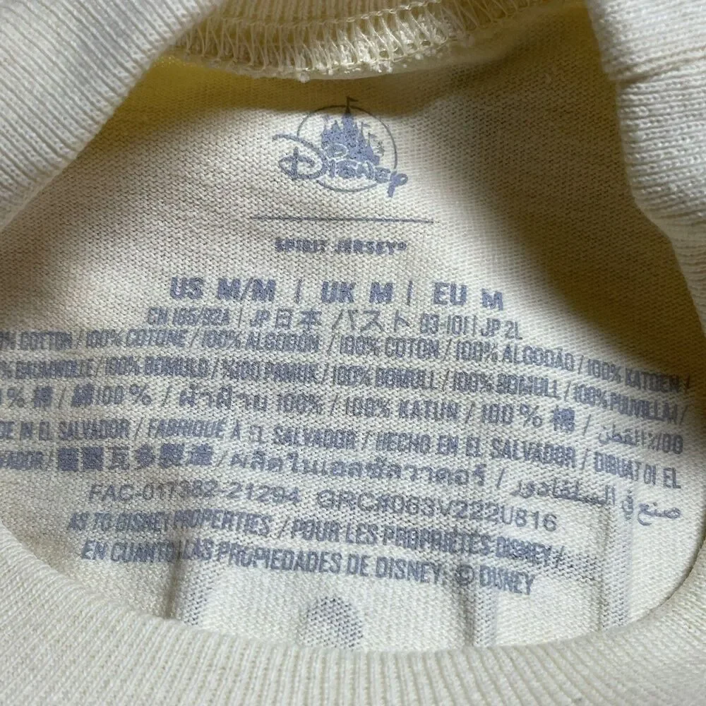 Disney Parks 2022 Scented Mickey Mouse Pretzel Adult Spirit Jersey World sz M - Picture 7 of 14